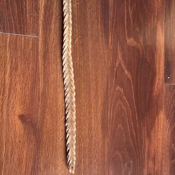 J CREW Braided Leather Belt Size XS/S - Picture 9 of 9